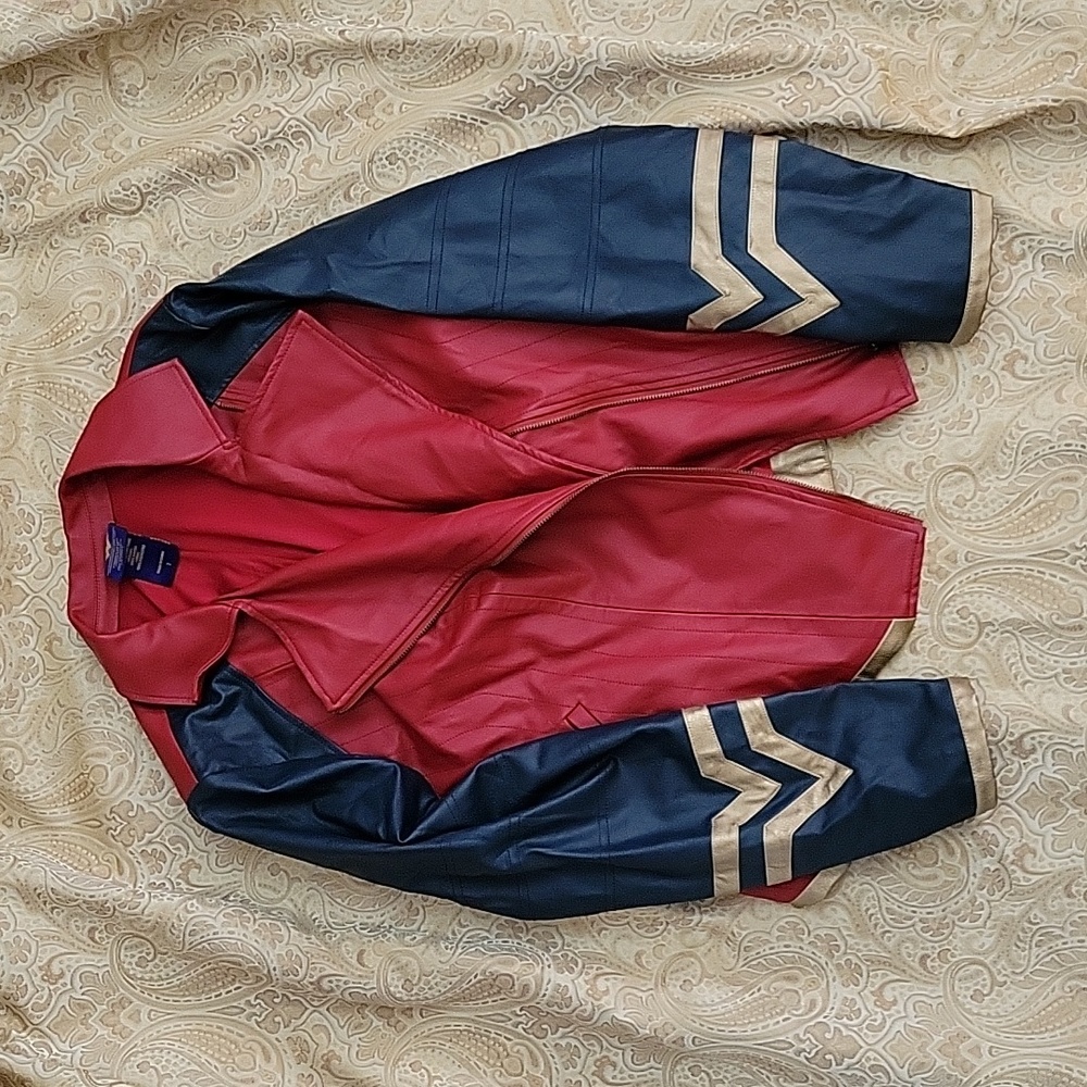 Wonder Woman Faux leather jacket 1x